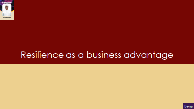 Resilience-as-a-business-advantage